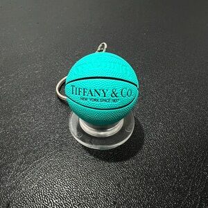 Spalding Tiffany and Co basketball keychain